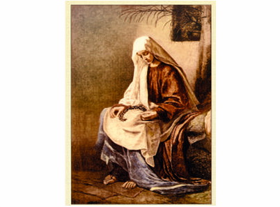 Пресв. Богородица из келије старца Сампсона-1451-magnet (5 магнета)