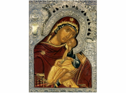 Богородица са Христом-0356-magnet (5 магнета)